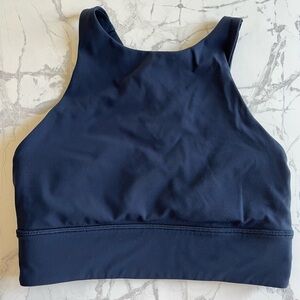 Navy Blue Sports Bra Lululemon